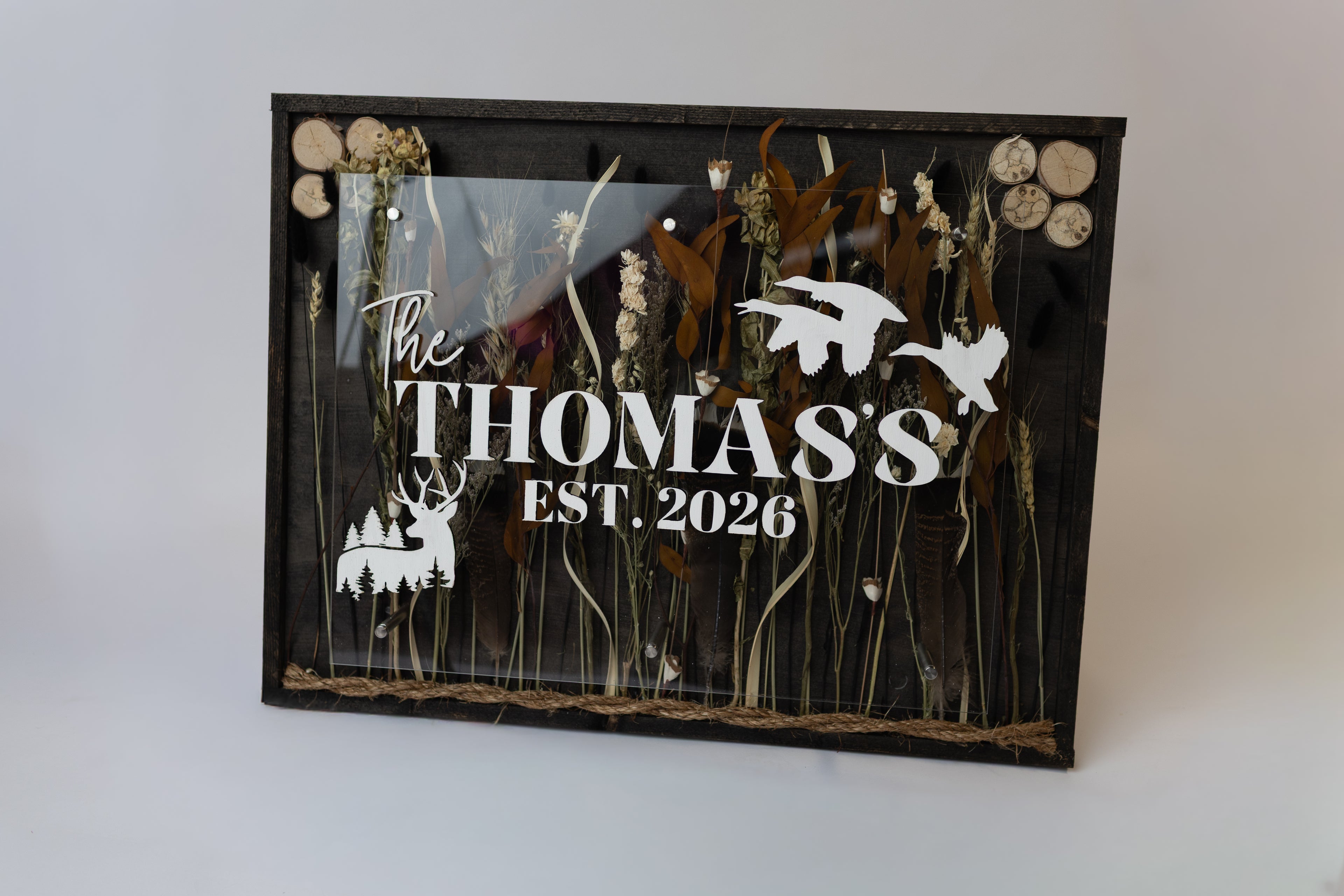 Wooden Acrylic Sign