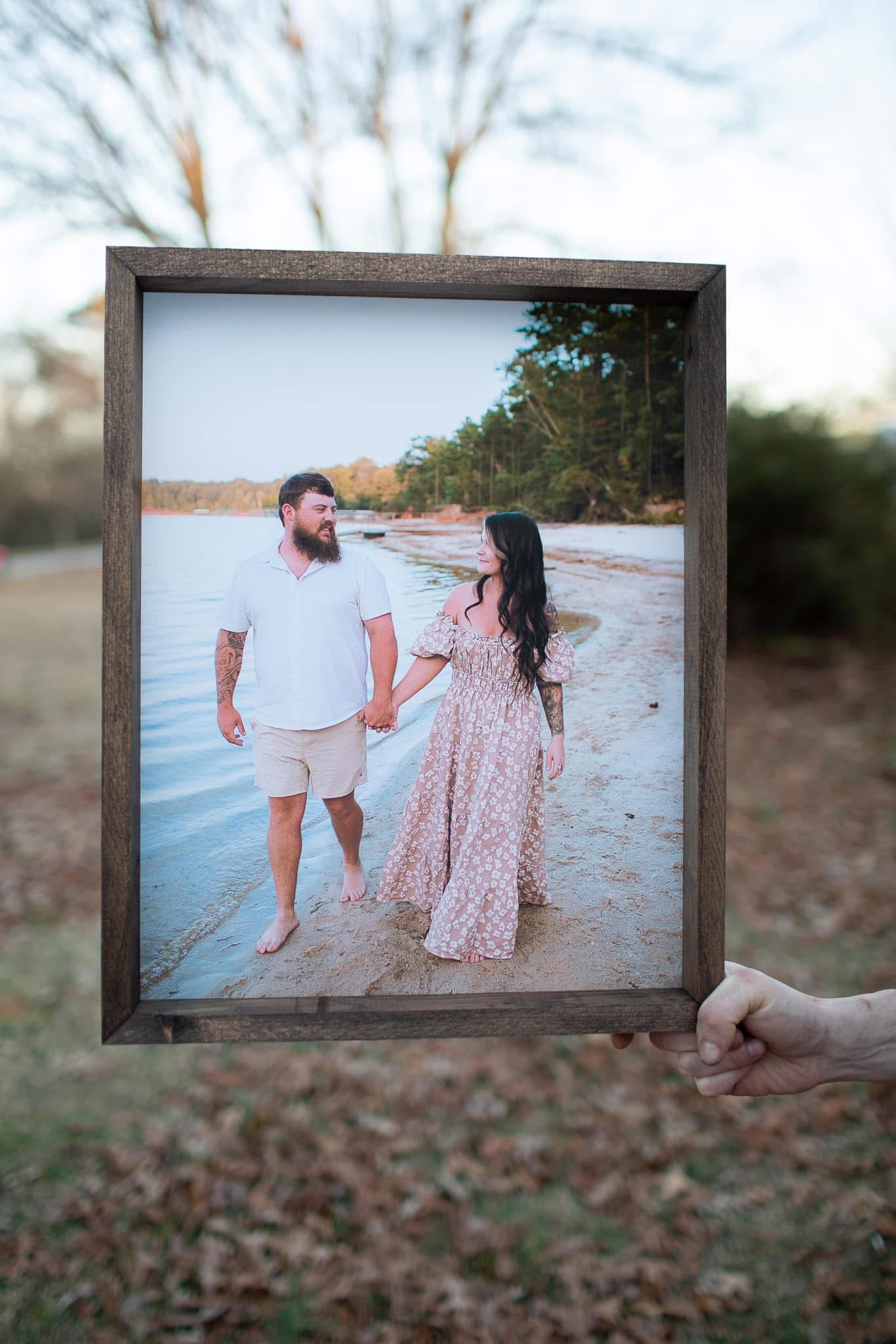 Custom Framed Canvas Print