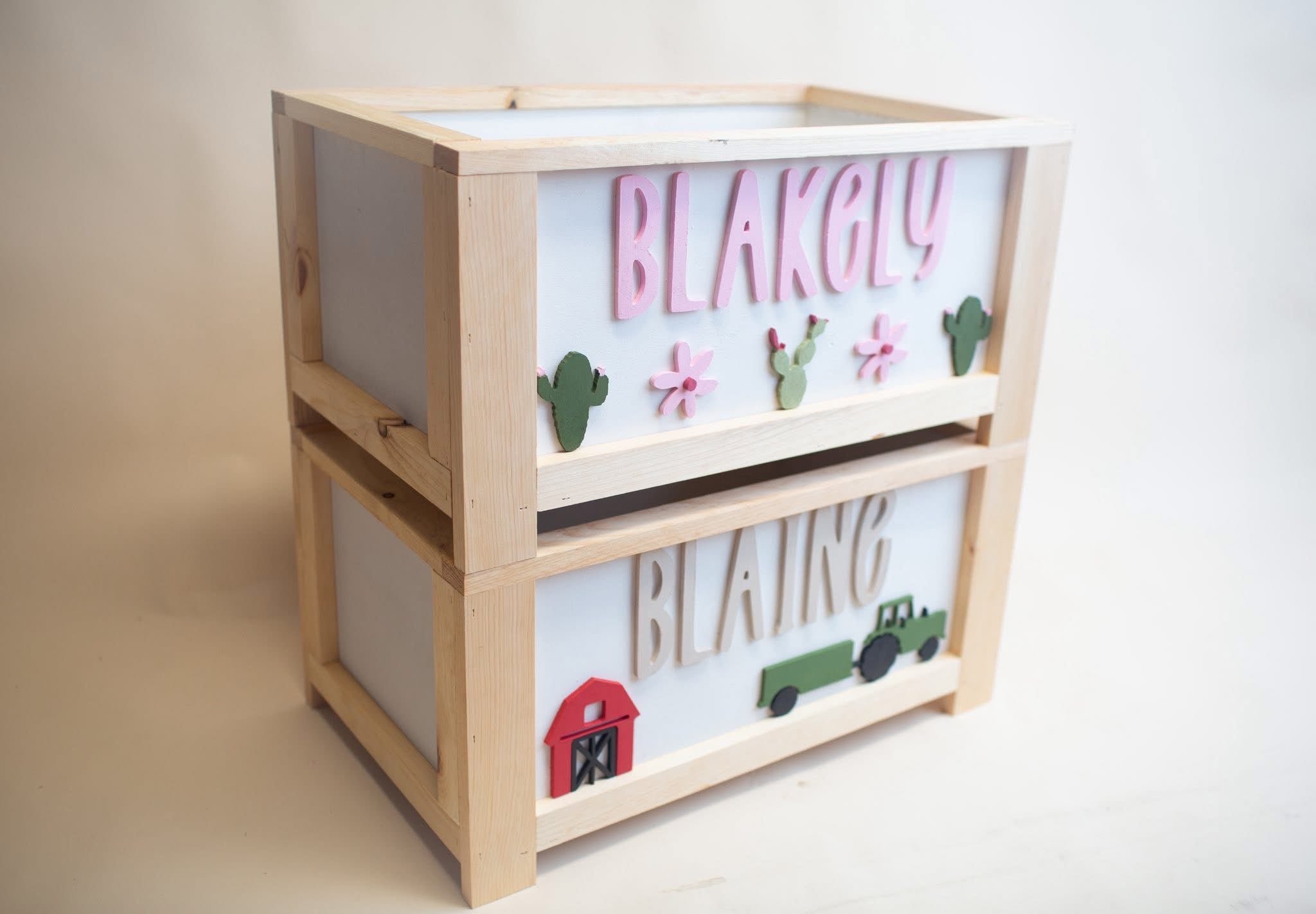 Wooden Toy Box