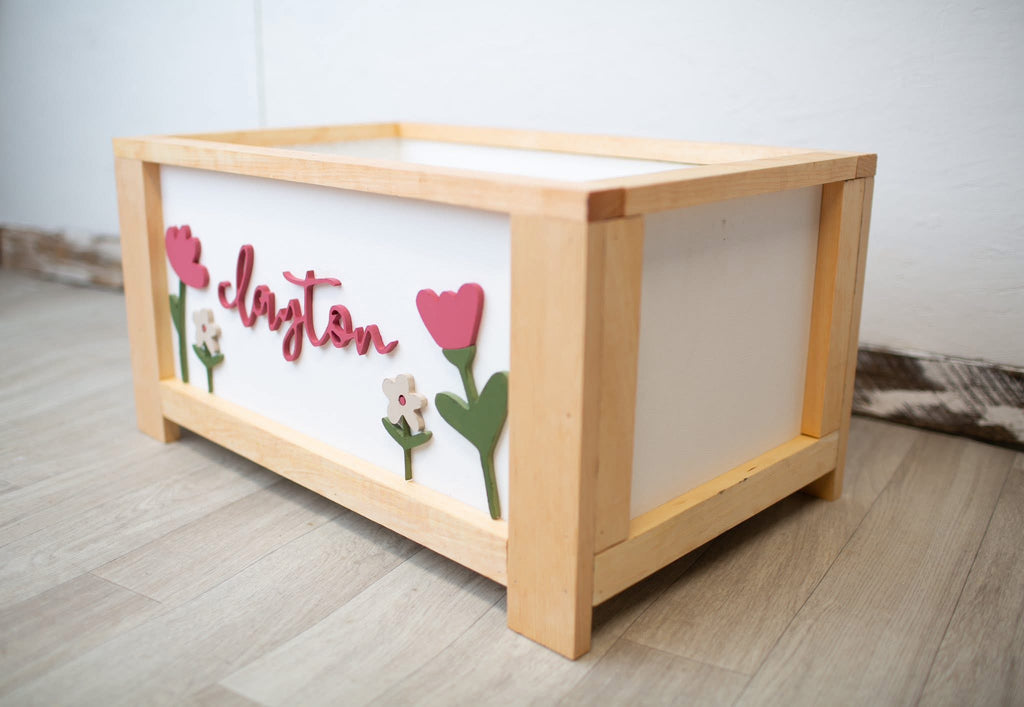 Wooden Toy Box