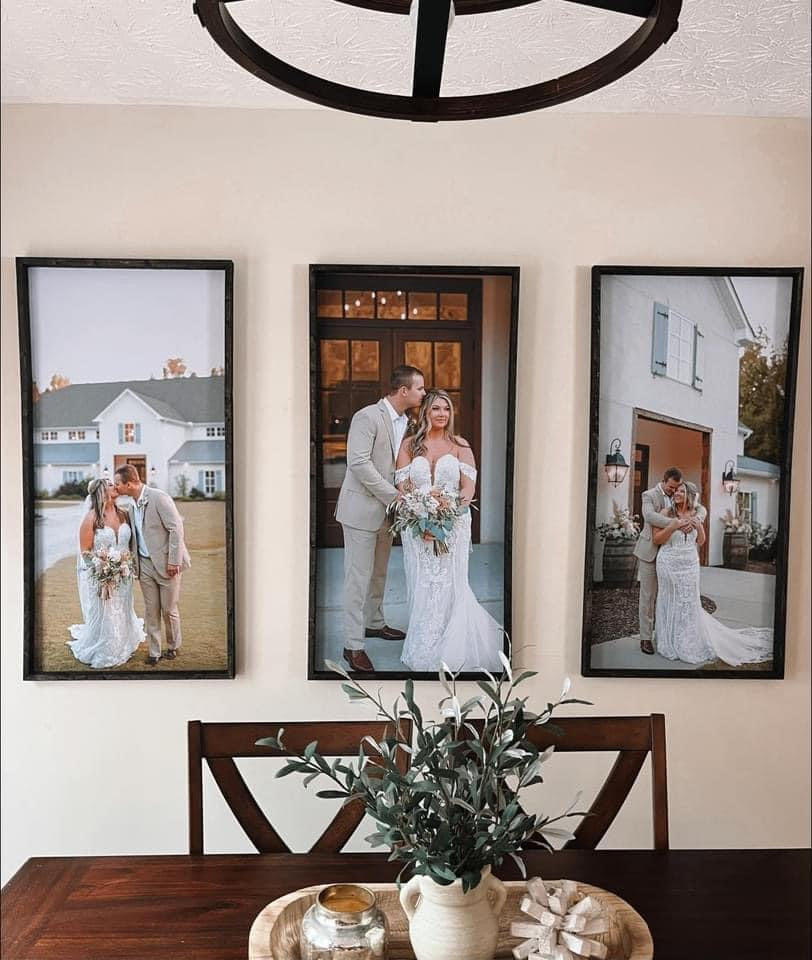 Custom Rough Framed Canvas Print