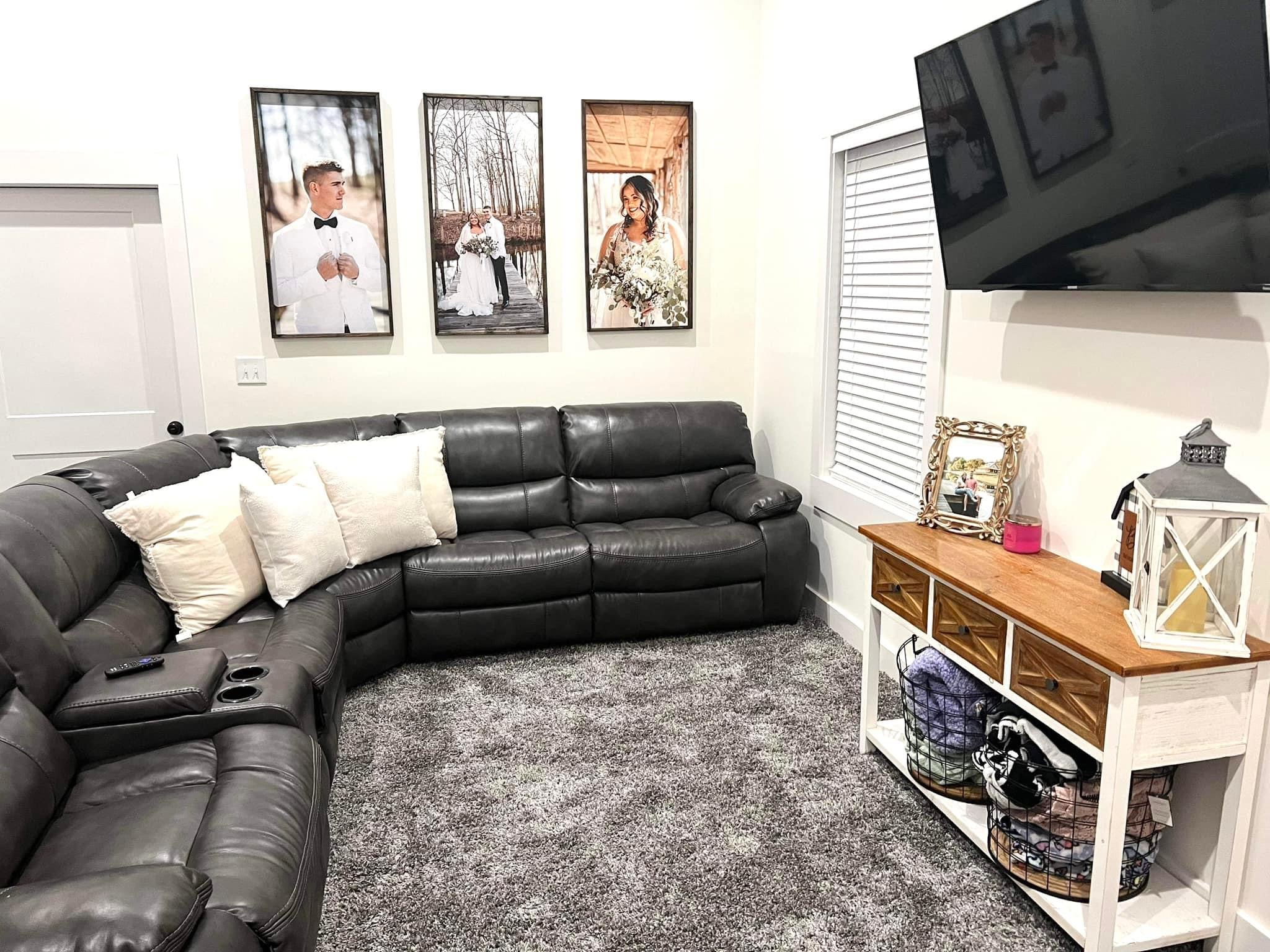 Custom Rough Framed Canvas Print